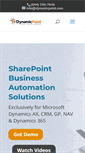 Mobile Screenshot of dynamicpoint.com